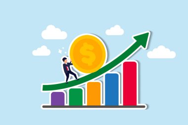 Bileşik faiz katlanarak büyüyen zenginlik büyümesini körüklüyor, kar yatırımlarını artırıyor refah yönetimini artırıyor uzun vadeli emeklilik fonu büyüme kavramını geliştiriyor, işadamı para akışını üstel grafiğe çıkarıyor.