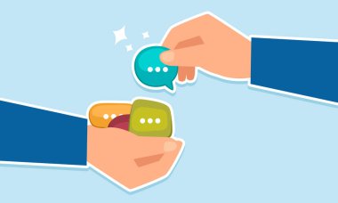 Girdi toplanması: personel ve müşteri anketleri, beyin fırtınası, iletişimin geliştirilmesi, iş adamının yöneticiye konuşma balonunda geri bildirim sunması