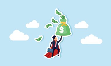 Süpermen gibi bir iş adamının para çantasıyla gökyüzünde uçması gibi bir iş, girişim ya da şirket konseptine en büyük katkısı.