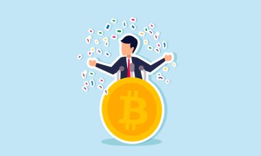 Bitcoin 'de yaptığı konuşmayla ünlü bir işadamı Bitcoin yatırımındaki başarısını resmediyor.