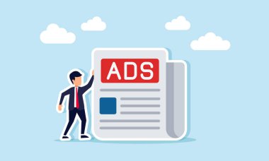 İş adamı, üzerinde 