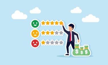 Bir sürü parası olan bir işadamı, incelenen listede beş yıldız düzenliyor. İyi eleştiri ve iyi kâr getiriyor.