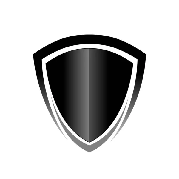 Logo şablonu için kalkan şekli çerçevesi