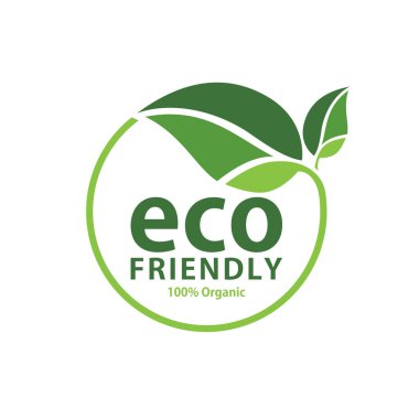 Organik gıda etiketi ve element, yiyecek ve içecek, restoranlar ve organik ürünler vektör ilüstrasyonunda kullanılır.