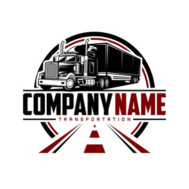 Kamyon nakliye lojistik logo tasarımı