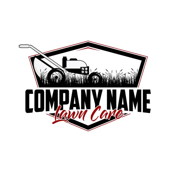 Çim Bakımı Logosu Tasarımı, bahçe bakımı şirketinizin logosu için kullanılıyor.