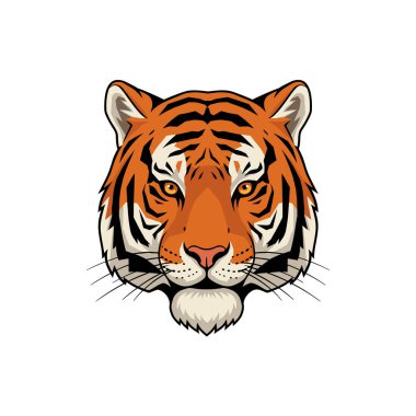 Kaplan başlı maskot, logo elementleri ve tişörtlere baskı yapmak için kullanılır.