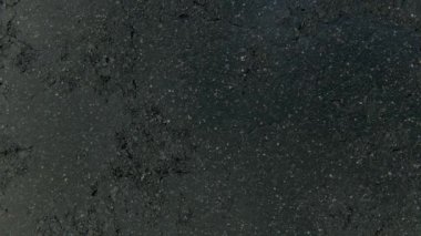 rain drop on road. environment natural raining shower wet, water droplets sustainable, aerial top down view of environmental rain falling top view 3d render animation. design for present, background.