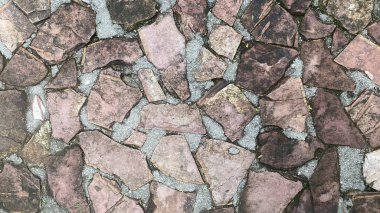 Beton duvar soyut arkaplan dokusu çimento gri arkaplan eski. Tasarım grunge kaba sanat yüzeyi zemin boş taş retro beyaz desenli duvar kağıdı dekoratif iç dekoratif desen yıpranmış.