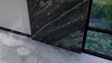 Boş iç oda gölge duvarı arka planı mimari güneş ışığını taklit ediyor. boş ev modern pencere ışıklandırması daire tasarımı ev içinde beyaz ev. boş küçük konsept arkaplan parlak temiz.