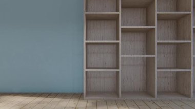 Boş iç oda gölge duvarı arka planı mimari güneş ışığını taklit ediyor. boş ev modern pencere ışıklandırması daire tasarımı ev içinde beyaz ev. boş küçük konsept arkaplan parlak temiz.