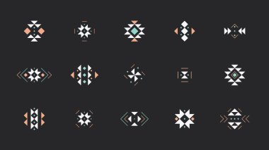 Etnik desen tasarımı arka plan baskısı soyut, dikişsiz vektör tekstili. Etnik stil grafik kumaş süslemesi geometrik dekoratif dekorasyon sanat duvar kağıdı. Etnik sanat çiçekleri.