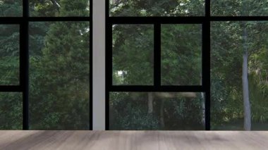 Boş iç oda gölge duvarı arka planı mimari güneş ışığını taklit ediyor. boş ev modern pencere ışıklandırması daire tasarımı ev içinde beyaz ev. boş küçük konsept arkaplan parlak temiz.