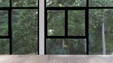 Boş iç oda gölge duvarı arka planı mimari güneş ışığını taklit ediyor. boş ev modern pencere ışıklandırması daire tasarımı ev içinde beyaz ev. boş küçük konsept arkaplan parlak temiz.