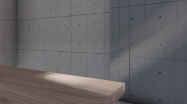 Boş iç oda gölge duvarı arka planı mimari güneş ışığını taklit ediyor. boş ev modern pencere ışıklandırması daire tasarımı ev içinde beyaz ev. boş küçük konsept arkaplan parlak temiz.