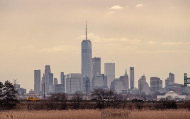 New York şehrinin silüeti