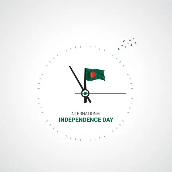 stock vector bangladesh independence day. bangladesh independence day creative ads design March 26. vector, 3D illustration. 