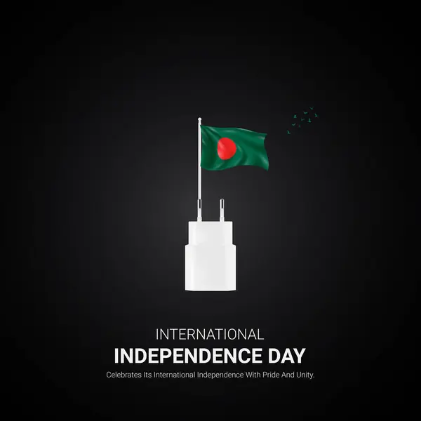 stock vector bangladesh independence day. bangladesh independence day creative ads design March 26. vector, 3D illustration. 