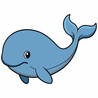 Deniz memelileri vektör illüstrasyonu. Deniz memelilerinin karikatür tırmanışı, yassı bir hayvan..