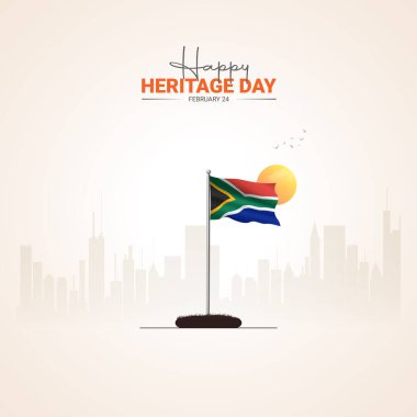 Heritage Day South Africa. Heritage Day Creative Design For social media post clipart