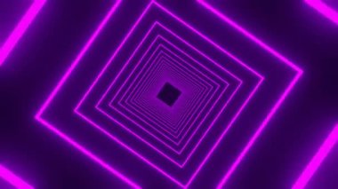 Mor Mor Neon Döngü 60 FPS Tam HD mp4 video