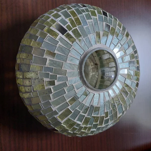 Dekorative Keramik Kristall Wohnungen Hotels Büros — Stockfoto