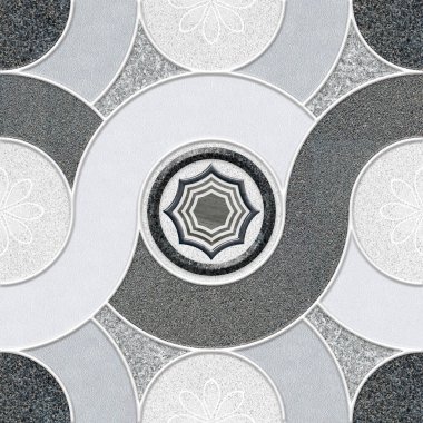 Park fayansları tasarımı, Taş ve Çimen zemin