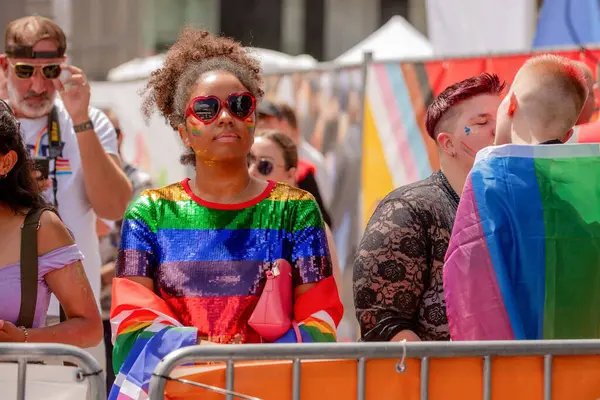 Esch-Sur-Alzette, Lüksemburg - 13 Temmuz 2024 - Lüksemburg Gururu. Eşitlik Marşı.