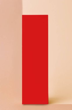 Renkli pastel soyut arka plan. Asgari geometrik şekil ve çizgiler