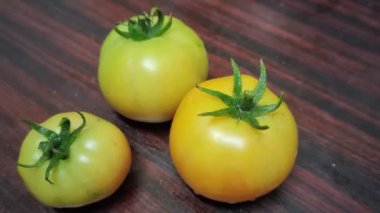 Kırpılmış domates sebzeli video