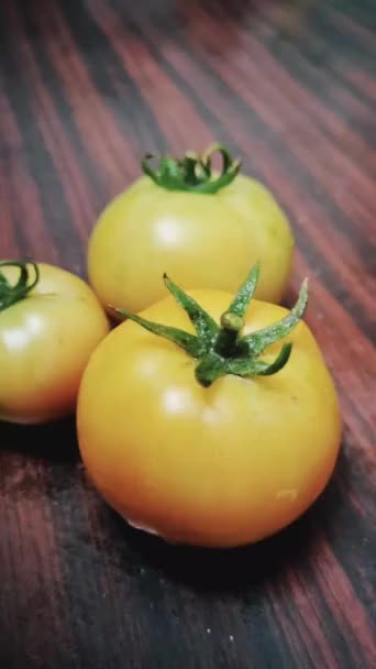 Recadrée Tomate Vidéo Végétitable — Video