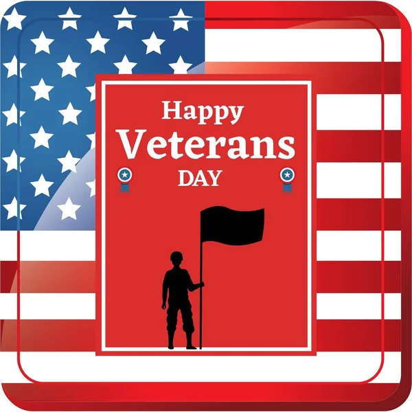 Happy Veterans Day November — Stock Photo, Image