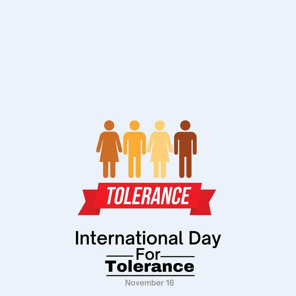 Stock image International tolerance day november 16