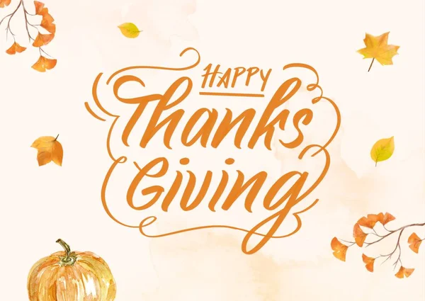 Happy Thanksgiving Day November — Stock Photo, Image