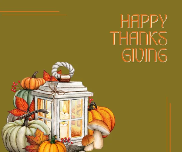 Happy Thanksgiving Day November — Stock Photo, Image