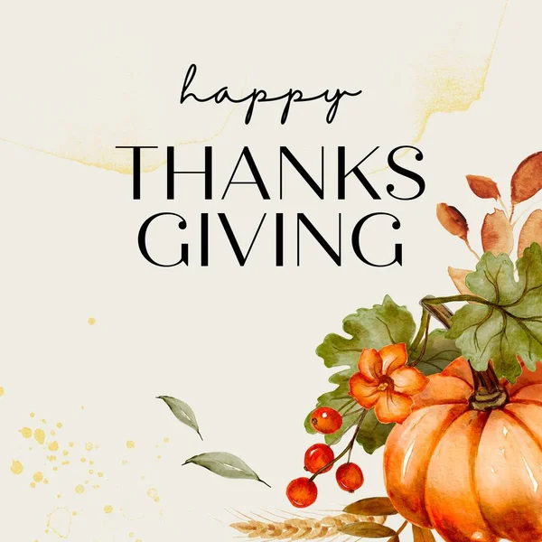 Frohes Thanksgiving November — Stockfoto