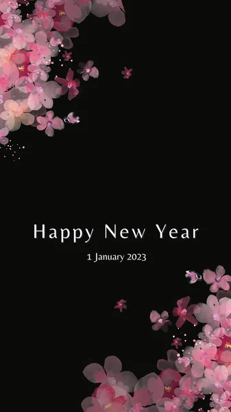 Happy New Year January — Stock Photo, Image