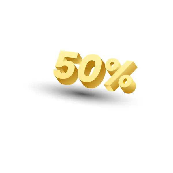 Çekici 3D% 50 İndirim Afişi