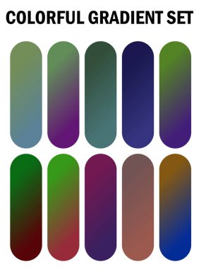 Renk eğimleri kümesi, vektör