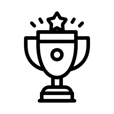 Ödül ikonu ödül uygulamaları için yarışma platformları tanıma sistemleri spor başarı simgeleri ve olay tasarımı dijital tasarımlarda başarı, zafer ve başarıları kutlamak için mükemmeldir