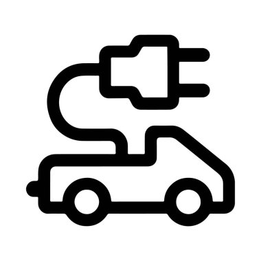 Çevre dostu ulaşım çözümleri için elektrikli kamyon simgesi yeşil araç sistemleri sürdürülebilir dağıtım platformları ve elektrikli araç (EV) hizmetleri modern lojistik ve yeşil ulaşım uygulamaları için ideal