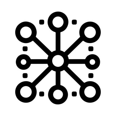 Dijital iletişim araçları için ağ simgesi Veri değişim platformları İnternet sistemleri ve kablosuz altyapı tasarımı teknoloji, çevrimiçi hizmetler ve bağlantı çözümleri için idealdir