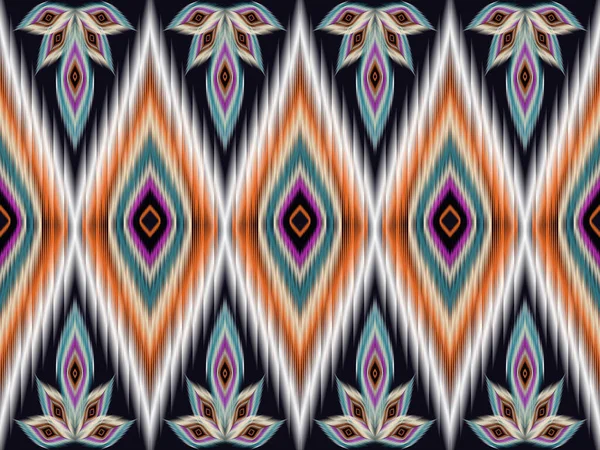 Soyut geometrik şekillere sahip desen, ev dekorasyonları için geleneksel arkaplan tasarımı duvar kağıdı giyim batik kabile kumaşı, tekstil vektör ilüstrasyon faks deseni nakış biçimi 
