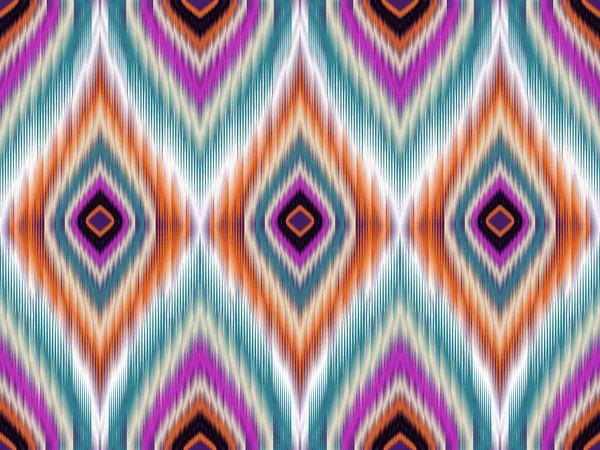 Seamless Abstract Ethnic Pattern Background Carpet Wallpaper Clothing Batik Fabric — Stock Photo, Image