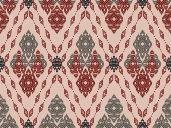 soyut renkli desen, klasik illüstrasyonlar ikat stili, arka plan duvar kağıdı için geleneksel tasarım batik kumaş kabile kumaşı, tekstil vektör çizimi ev dekorasyonları için nakış biçimi 