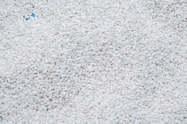 Recycled polyethylene granules, for article or background clipart