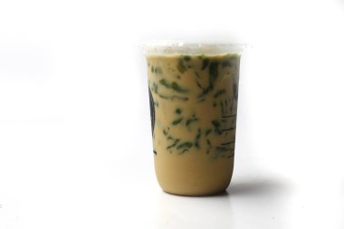 Ice Cendol, Endonezya 'nın geleneksel içeceklerinden biridir. Plastik Kupa' da tadı tatlıdır.