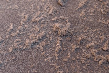 Yerdeki toz yığınını kapat.