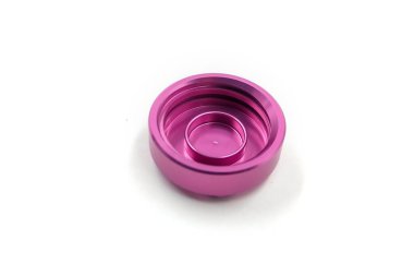 Pembe motosiklet tankı örtüsü, dikiz aynası