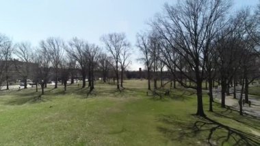 Marine Park 'ın havadan görüntüsü. Marine Park, Brooklyn 'in New York ilçesinde bir mahalle.. 